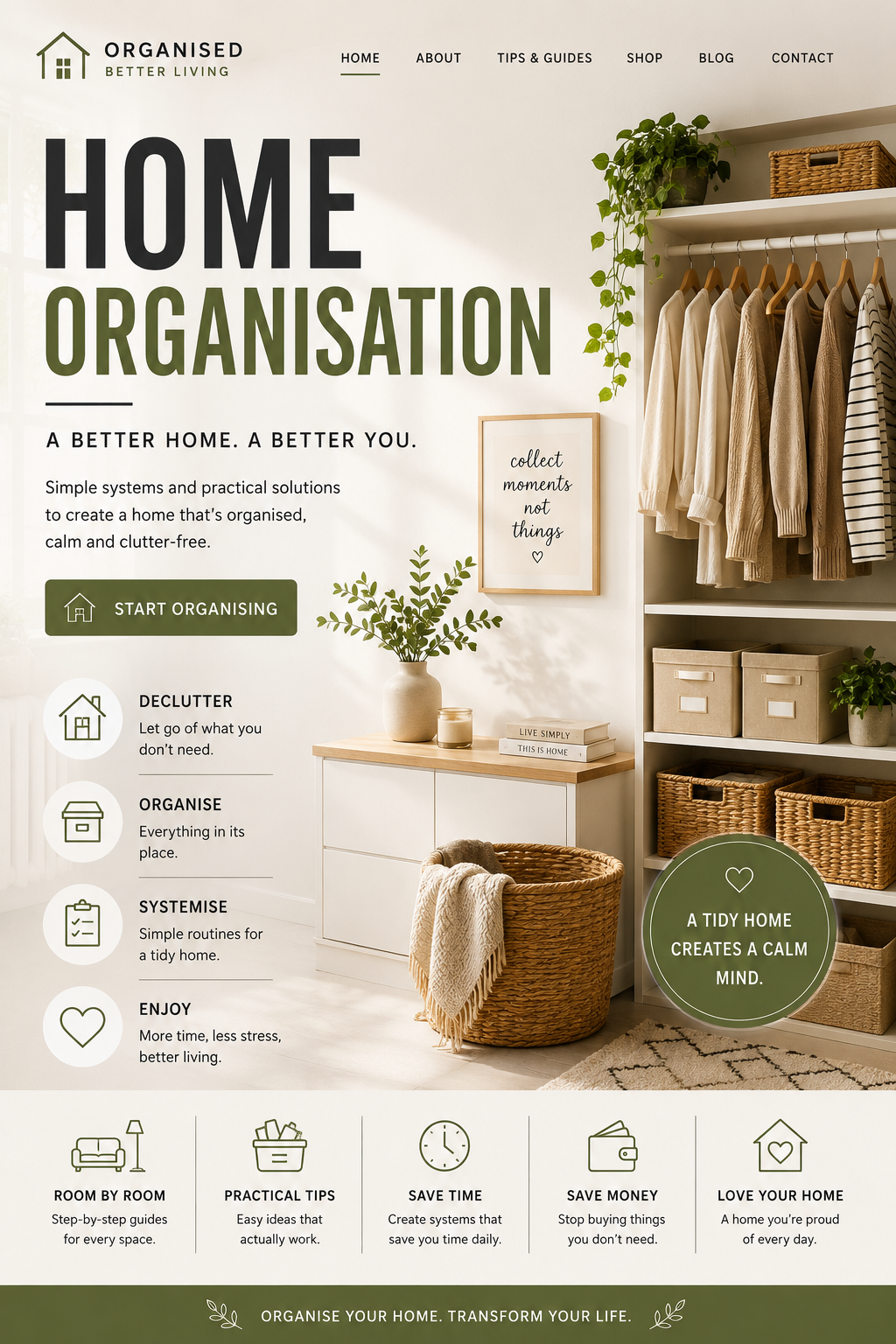The Home Organisation Blueprint
